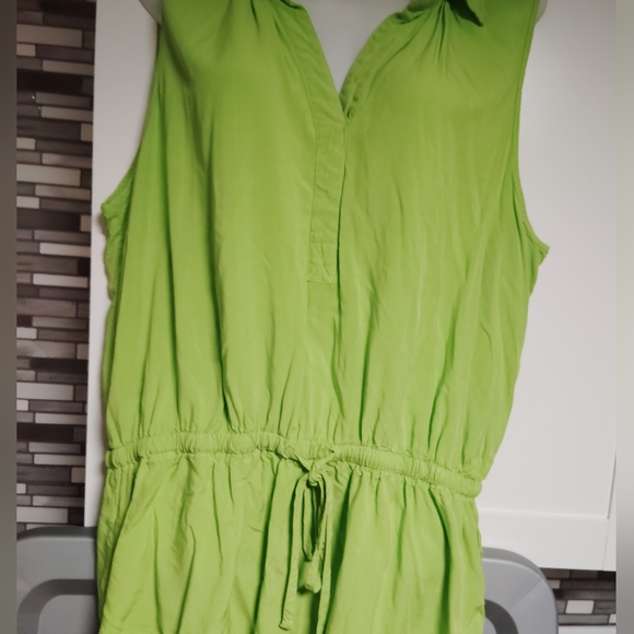 Rafaella Studio Sleeveless Drawstring Blouse Sz-XL - Picture 2 of 4